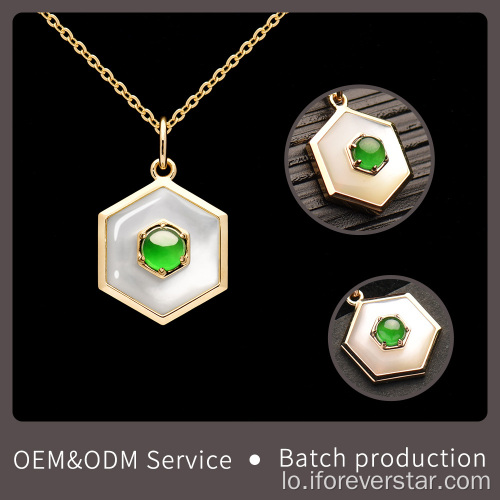 pendant jade stone ປ່າທໍາມະຊາດ